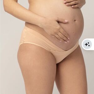 Kindred Maternity Nude and black Bikini Panties